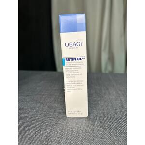 Obagi Clinical Retinol 0.5 Retexturizing Cream 1oz Tone Skin Anti-Aging Texture